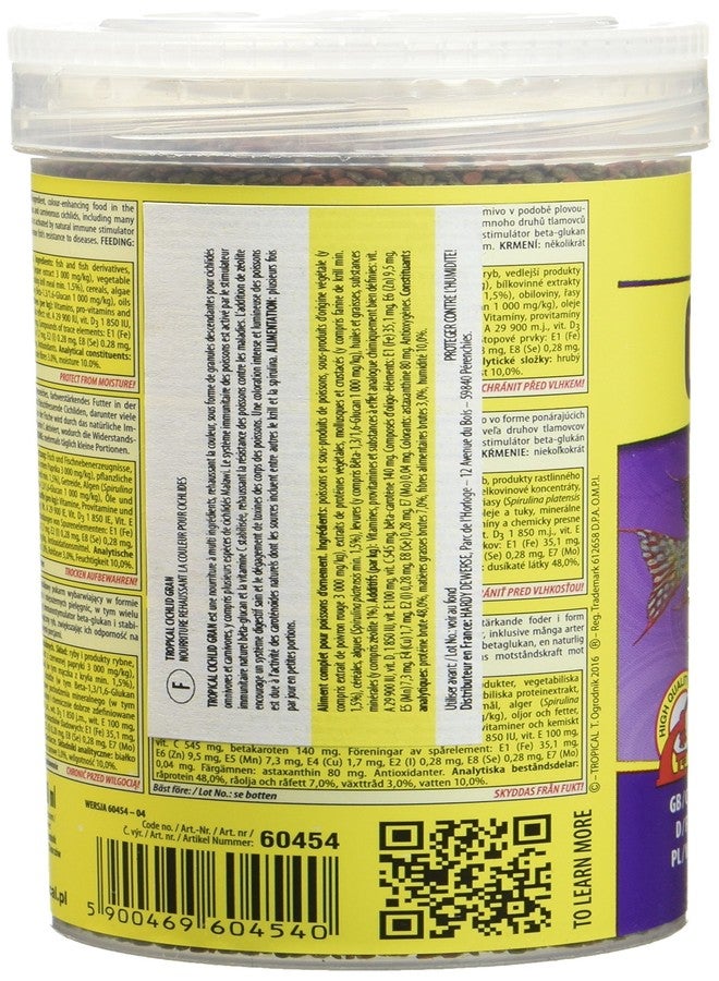 Tropical Cichlid Gran Slow Sinking Cichlid Fish Food 250ml (Item code- 60454) - Image 2