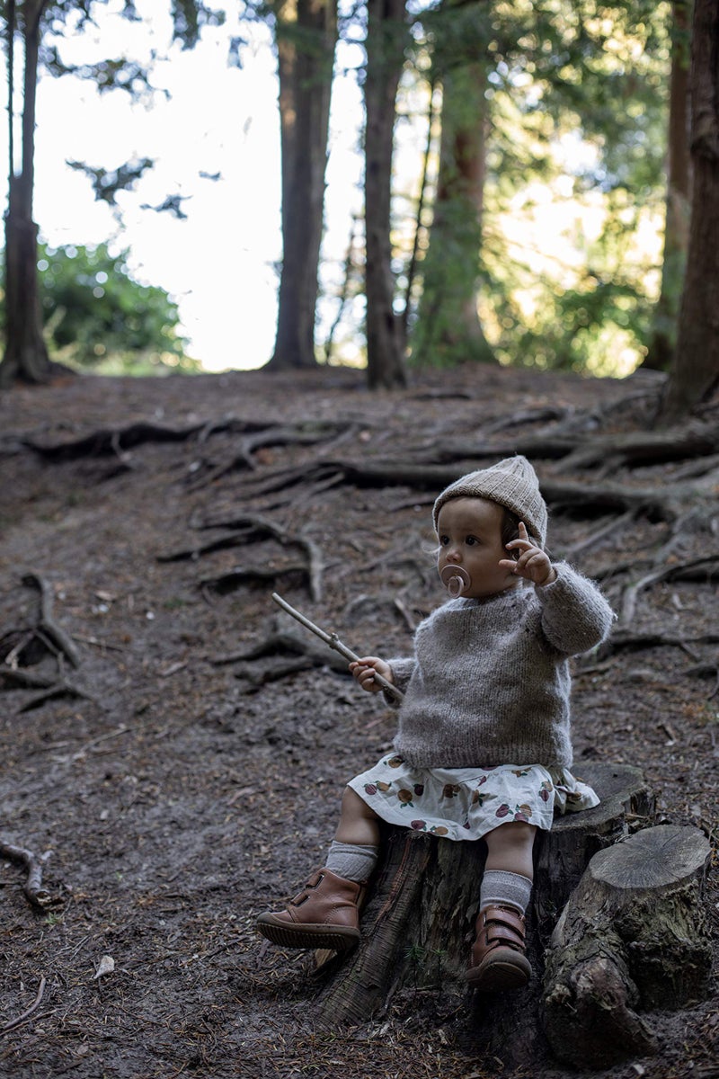 BIBS Pacifiers Colour Collection | Natural Rubber Baby Pacifier | Round Nipple | Set of 2 BPA-Free Soothers | Made in Denmark | 6+ Months (Pack of 2) | Baby Blue/Iron - Image 4