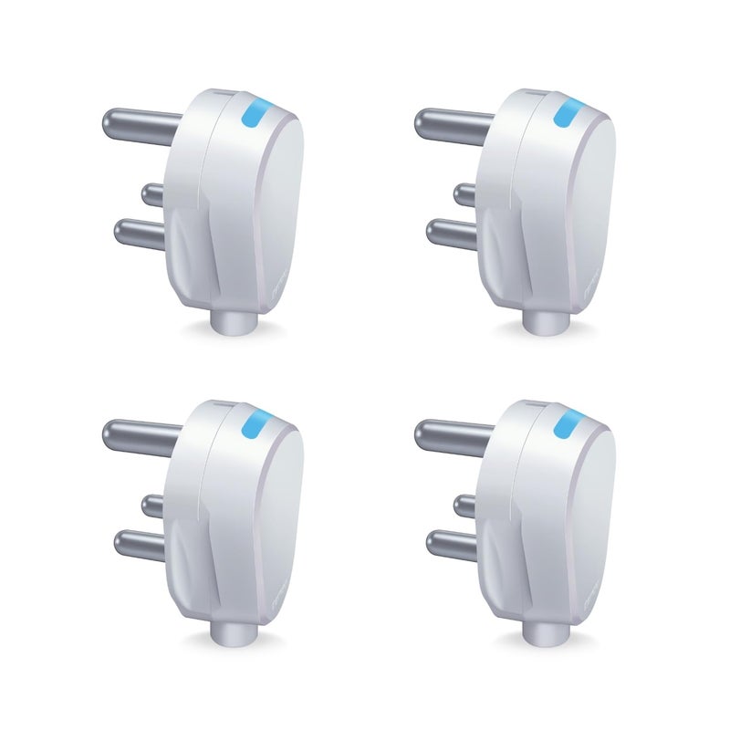 Anchor by Panasonic Plug Top 16A, 3 Pin, with LED Indicator, ISI Certified, Ideal for ACs, Geysers, Fridges & More – White (Pack of 4) - Image 5