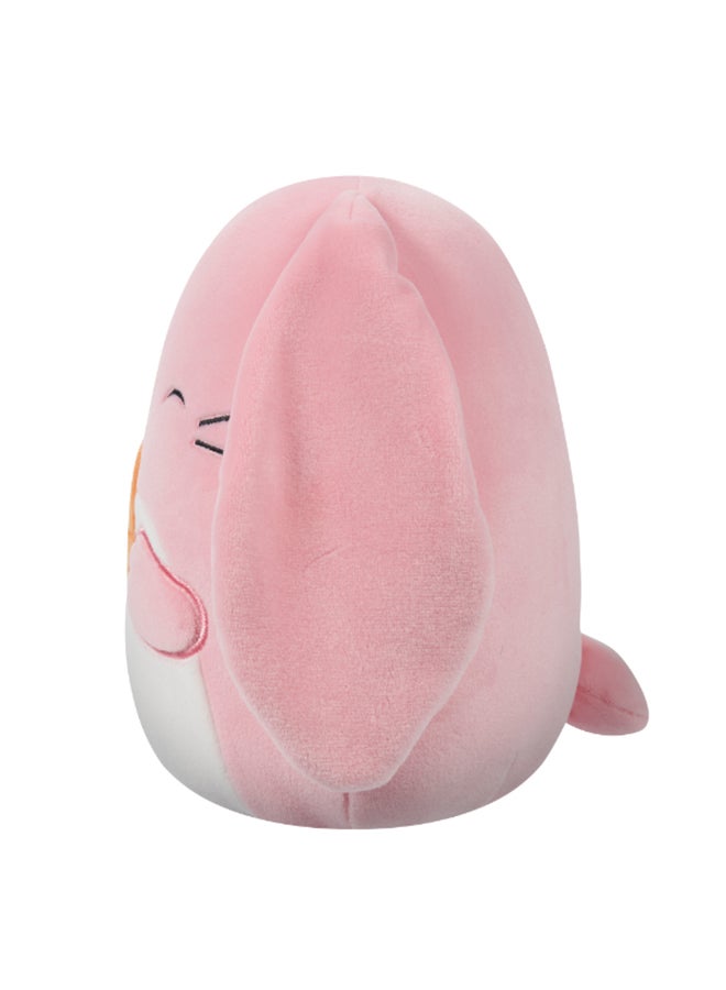 Squishmallows 3.5 inch Bop the Pink Bunny with Carrot Clip-on , Officially Licensed Kellytoy Plush Toy, Colorful Soft Toy, Gift for Kids, Girls & Boys Washable Squishy Stuff Toy Multicolor All Age - Image 3
