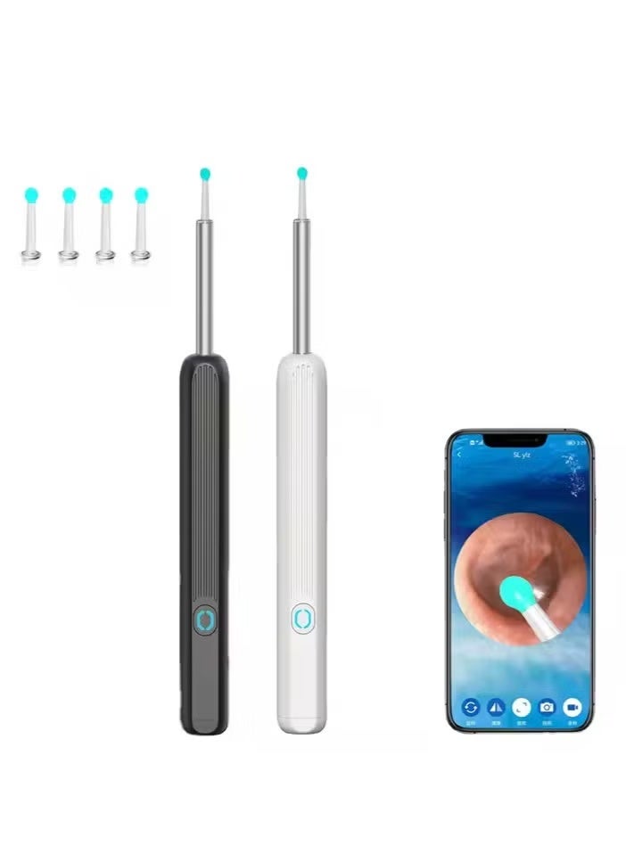 Ear Wax Removal Kit -Visible Ear Wax Remover with Camera,Otoscope with Light, Ear Cleaner with 8 Ear Pickers+6 Ear Scoops, Wireless Ear Wax Remover for iOS, Android Phones,WiFi visual otoscope Ear Wax - Image 5