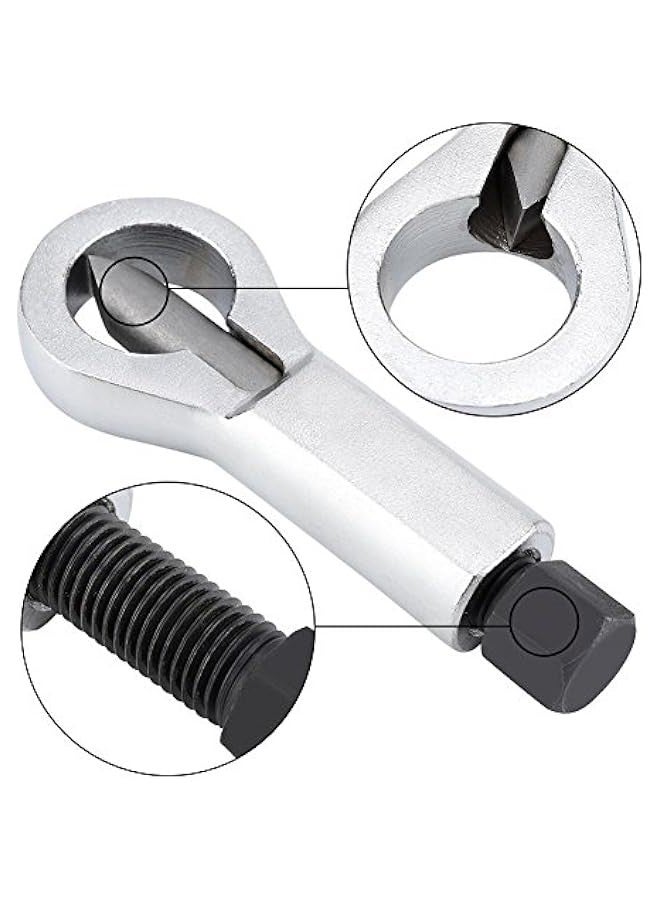 Heavy Duty Nut Splitter Broken Damaged Corroded Stuck Screw Nut Removal Splitting Tools, Stuck Rusted Nut Breaker Universal Nut Cracker Remover Splitting Set(#2)  - Image 4