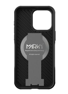 MARVN iPhone 15 Pro Max Case By Marvn Special Case  – Black, Full Shockproof Protection, Slim Design, Retractable Kickstand, MagSafe Compatibility, Raised Camera & Screen Protection  - Image 5