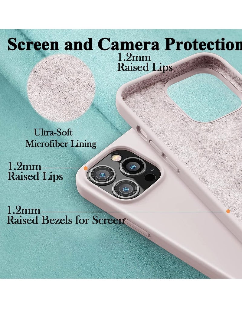 ELTRAZONE Silicone Case for iPhone 14 Pro, Compatible with iPhone 14 Pro Liquid Silicone Gel Rubber Slim Shockproof Protective Phone Case with Soft Anti-Scratch Microfiber Lining - Image 3