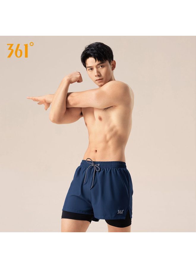 361 Degree Swimming Trunks Double Layer Quick-drying Swimming Trunks Men's Anti-embarrassment Swimming Trunks Men's  New Comfortable And Breathable Swimming Trunks