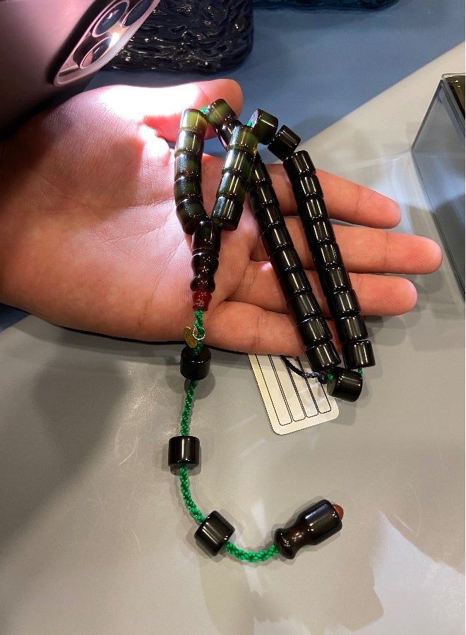 German Faturan Prayer Beads For Men 33 Beads - Image 3