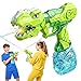 OMKSIH Electric Water Gun with Light Flash Automatic Squirt Guns 2632 FT Long Range Green Dinosaur Themed Powerful Water Gun for Kids Realistic Squirt Pistol for Summer Outdoor Theme Party - Image 2