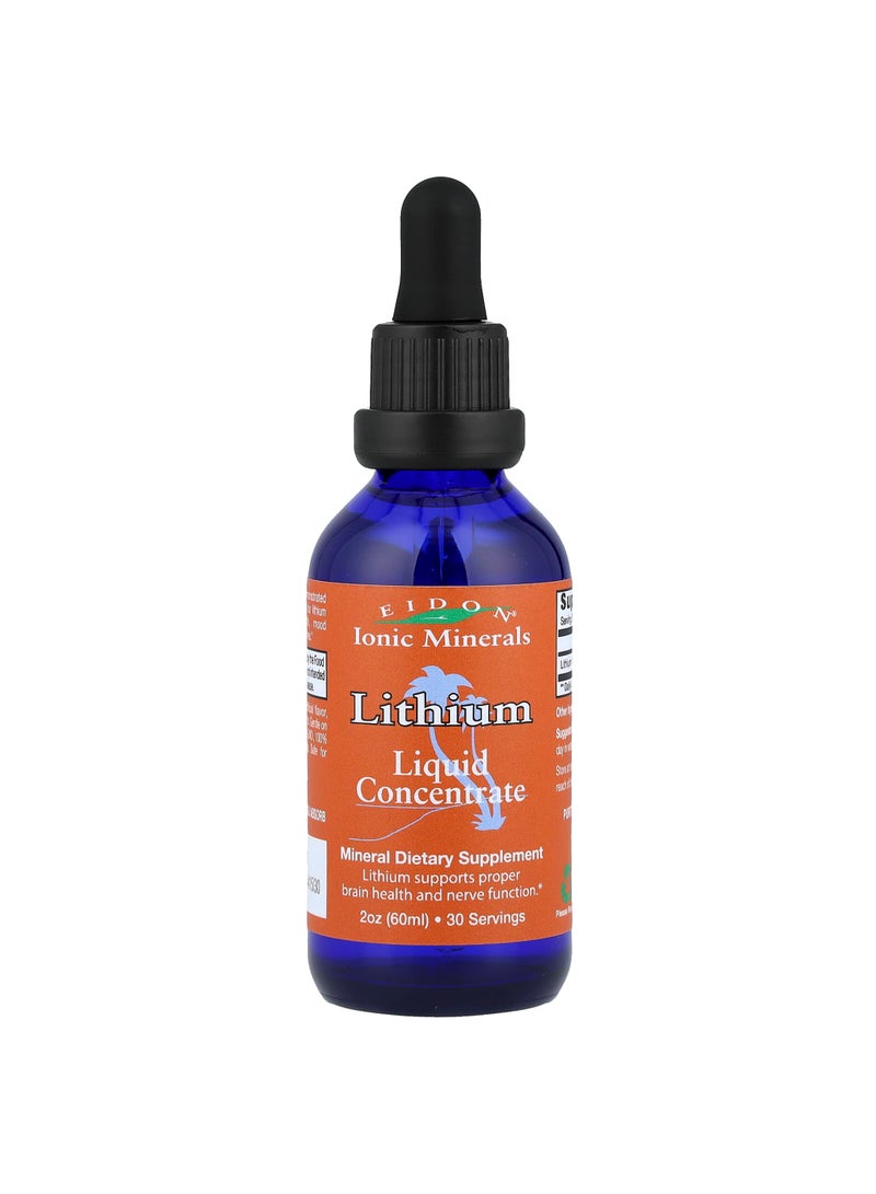 Lithium, Liquid Concentrate, 2 oz (60 ml)