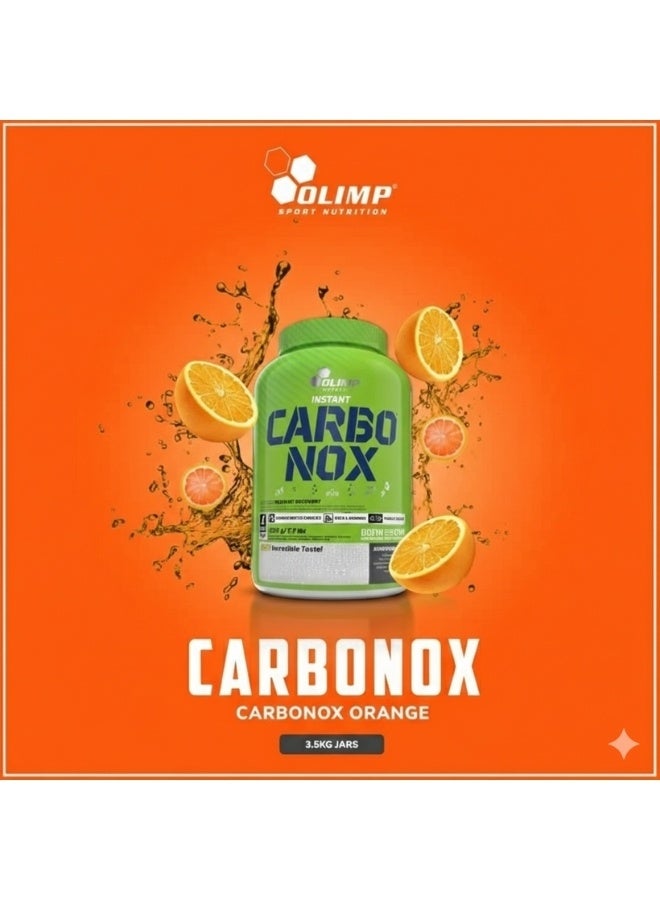 Olimp Carbonox High Energy Carbohydrate Powder - 3500G - Advanced Muscle Fuel & Recovery Supplement - Orange Flavor - Image 3