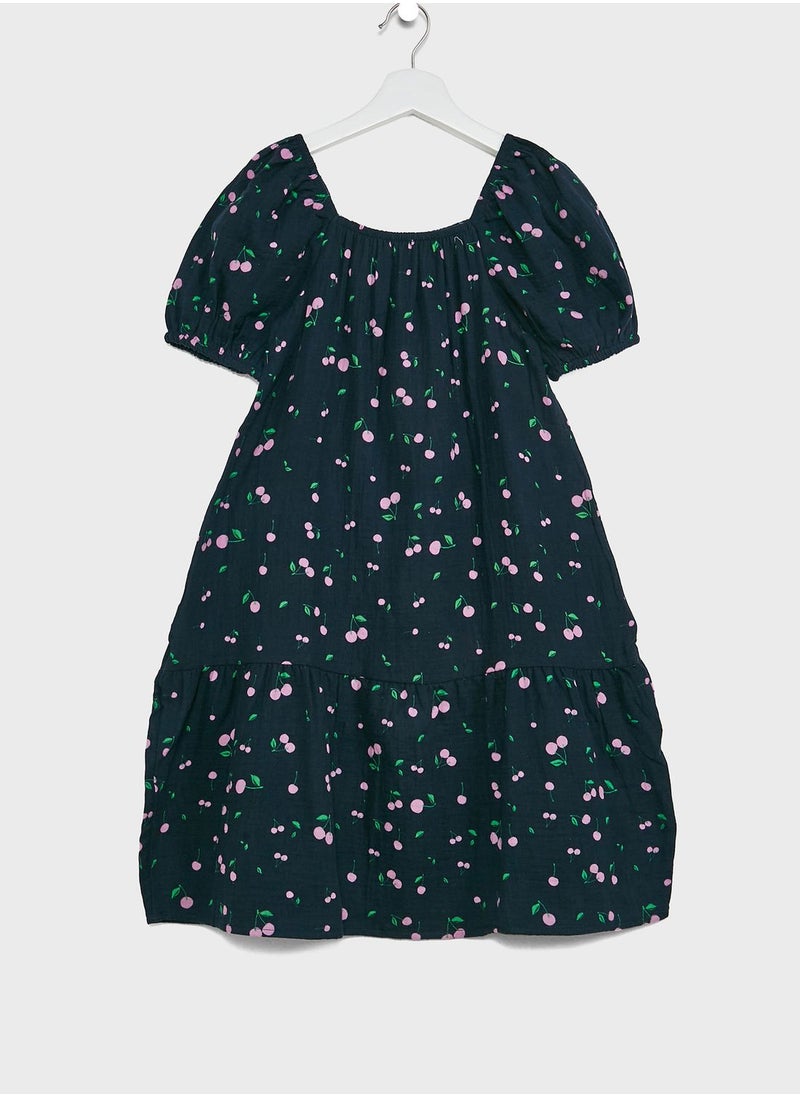 Vero Moda Girl - Kid Printed Dress - Image 1