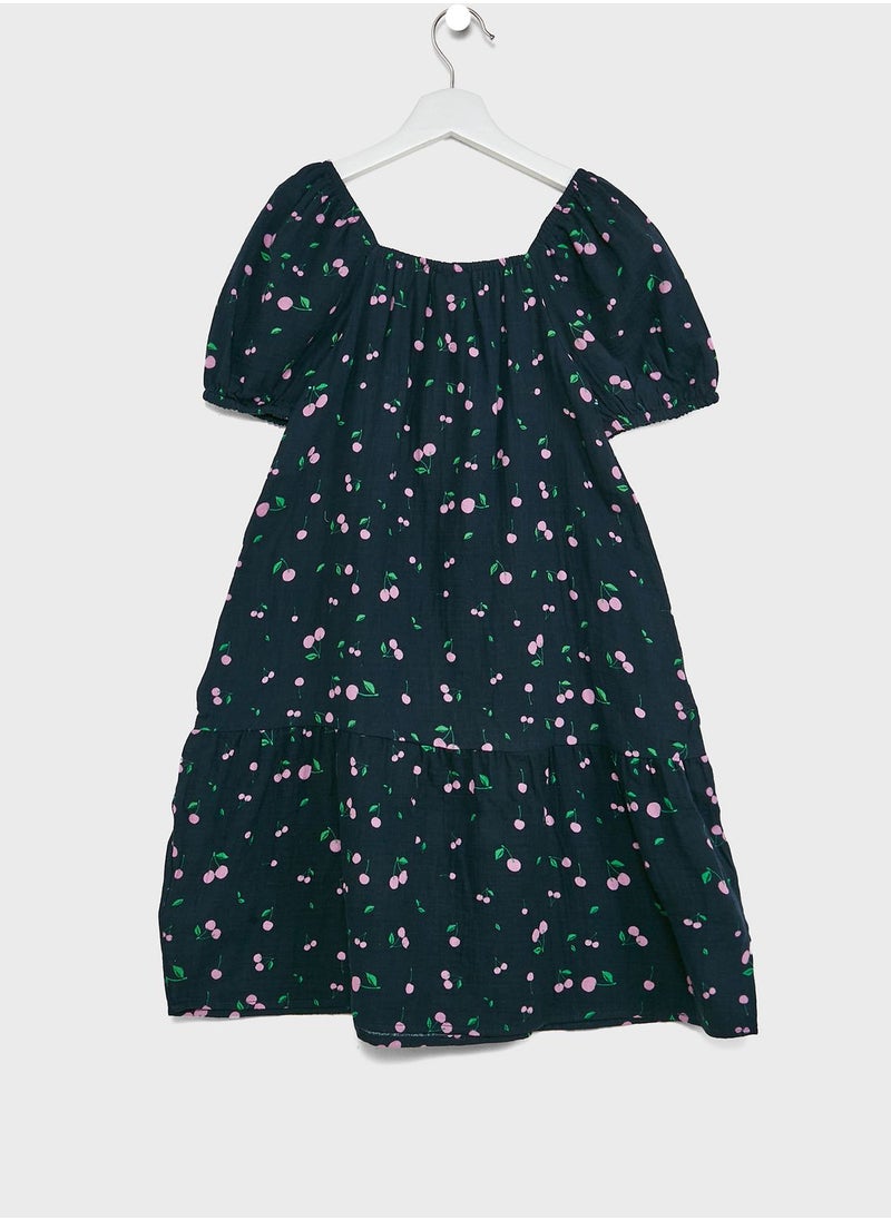 Vero Moda Girl - Kid Printed Dress - Image 1