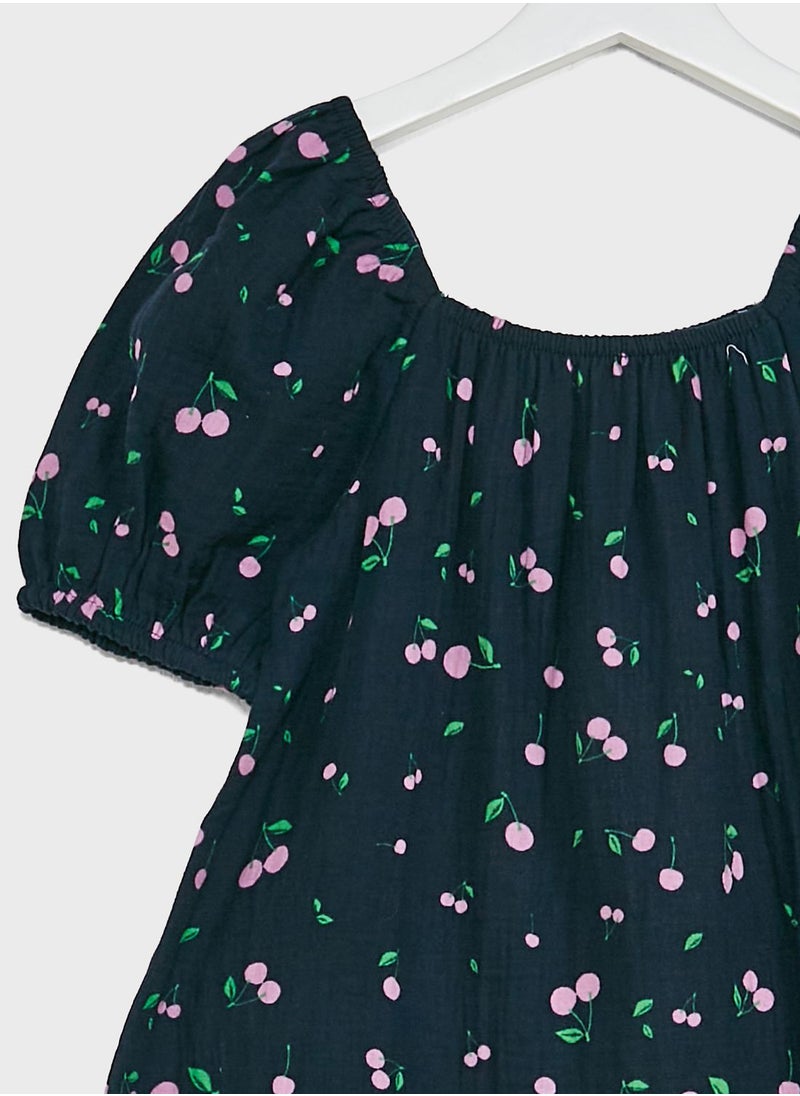 Vero Moda Girl - Kid Printed Dress - Image 1