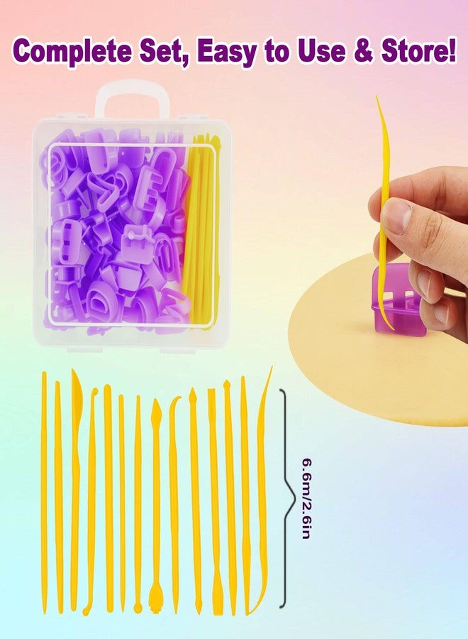 HUAFA Fondant Letter Cutters, 40 Pcs Letter Cookie Cutters, Alphabet Cookie Cutters, Number Cookie Cutters, Stamp Tool Set Letter Cookie Cutters Tools for Sugarcraft, Gumpaste, Birthday Party(Small) - Image 4