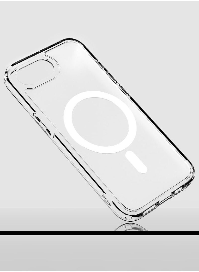 Ultra Hybrid MagFit for iPhone 16E Case Cover with MagSafe (2025) - Frost White