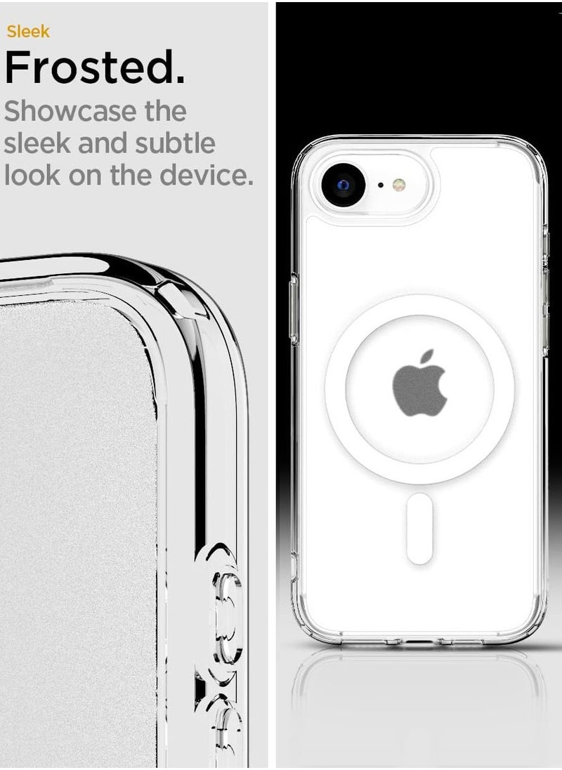 Ultra Hybrid MagFit for iPhone 16E Case Cover with MagSafe (2025) - Frost White