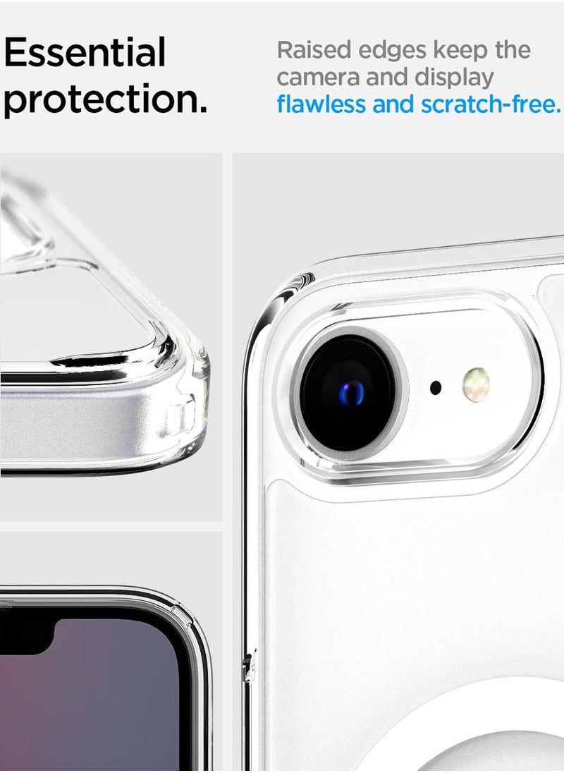 Ultra Hybrid MagFit for iPhone 16E Case Cover with MagSafe (2025) - Frost White