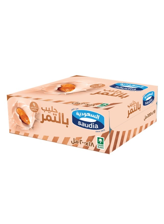 Saudia DATE MILK 18X200ML