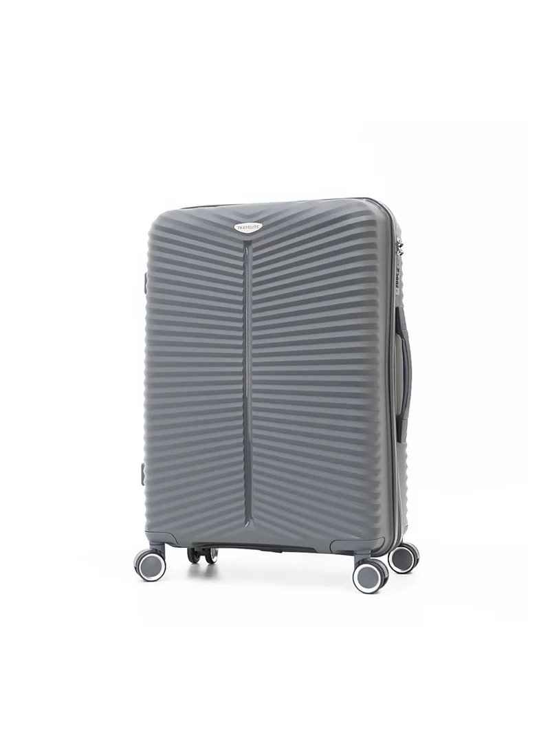 ترافلايت Hardshell Luggage Trolley Bag 3 Pieces Set,Grey (S-20",M-24",L-28")