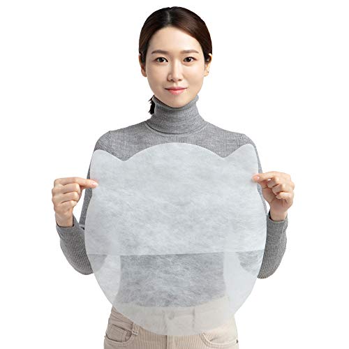 The Bbosong Lab Disposable Makeup Protector Hood 10pcsThis face cover prevents makeup stain while changing clothes Disposable Makeup Protector Disposable Cosmetic Mask Disposable Makeup Protector - Image 5