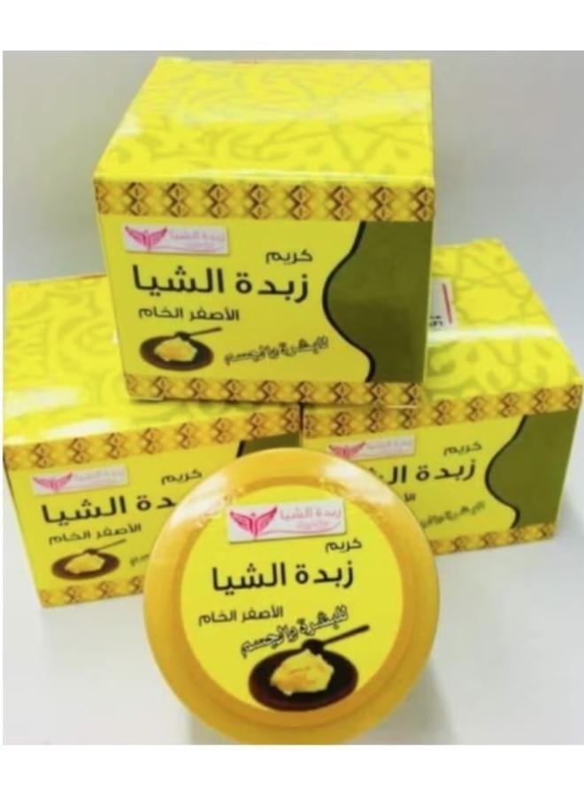 شيا باتر كريم زبدة الشيا الاصفر الخام للبشرة والجسم  25 جرام  - Image 3