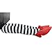 Skeleteen Wicked Witch Legs Prop Crushed Witches Feet with Ruby Slippers Yard Decoration Props for Outdoor and Indoor - Image 2