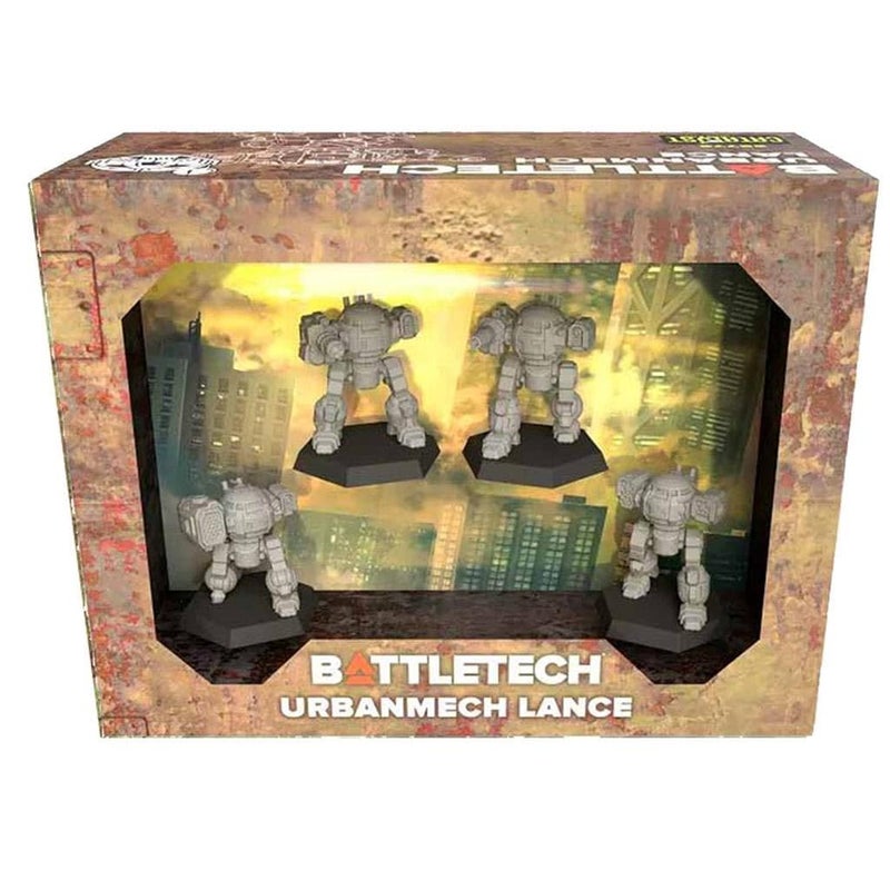 Catalyst Game Labs BattleTech UrbanMech Lance Force Pack Miniatures Wargame for 2 Players Ages 14 15 Hour Play Time Classic Mech Warfare Collection by Catalyst Game Labs Grey - Image 3