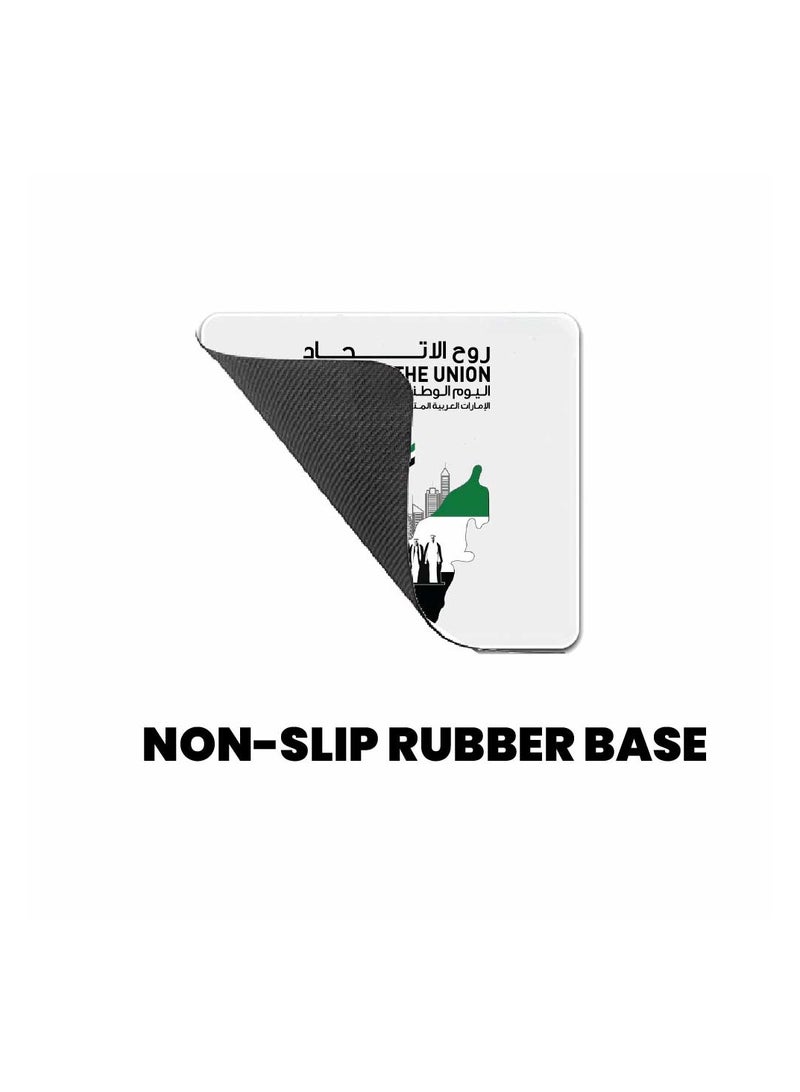 PRINTSHOP4ME Mouse pad with Printed theme design for Celebrating UAE  National Day or Flag day (Design 3) - Image 4