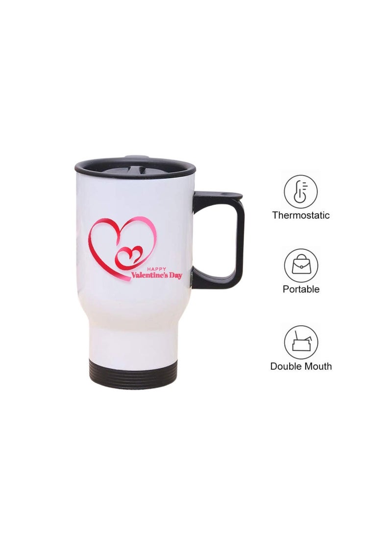 PRINTSHOP4ME Valentine's Day Insulated Travel Mug–Stainless Steel Mug For Hot&Cold Drinks–| Thoughtful Gift Special Someone Birth Day Gifts Travel Mug.  - Image 3