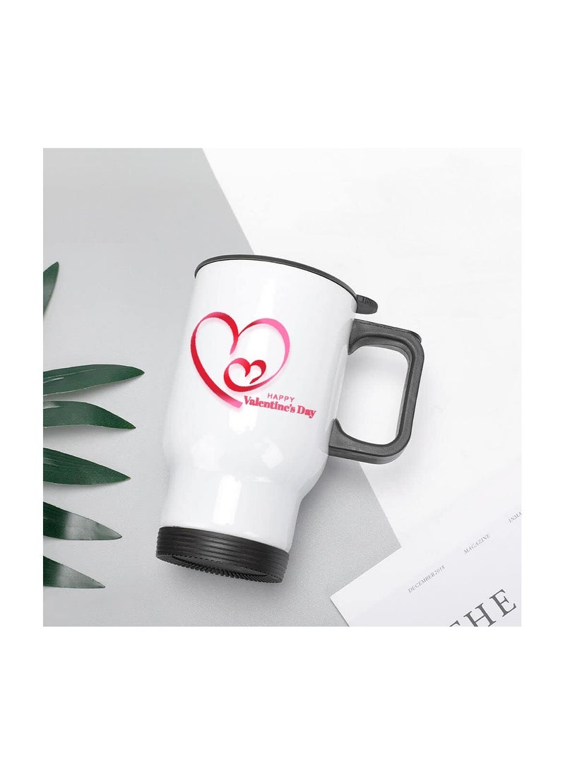 PRINTSHOP4ME Valentine's Day Insulated Travel Mug–Stainless Steel Mug For Hot&Cold Drinks–| Thoughtful Gift Special Someone Birth Day Gifts Travel Mug.  - Image 4