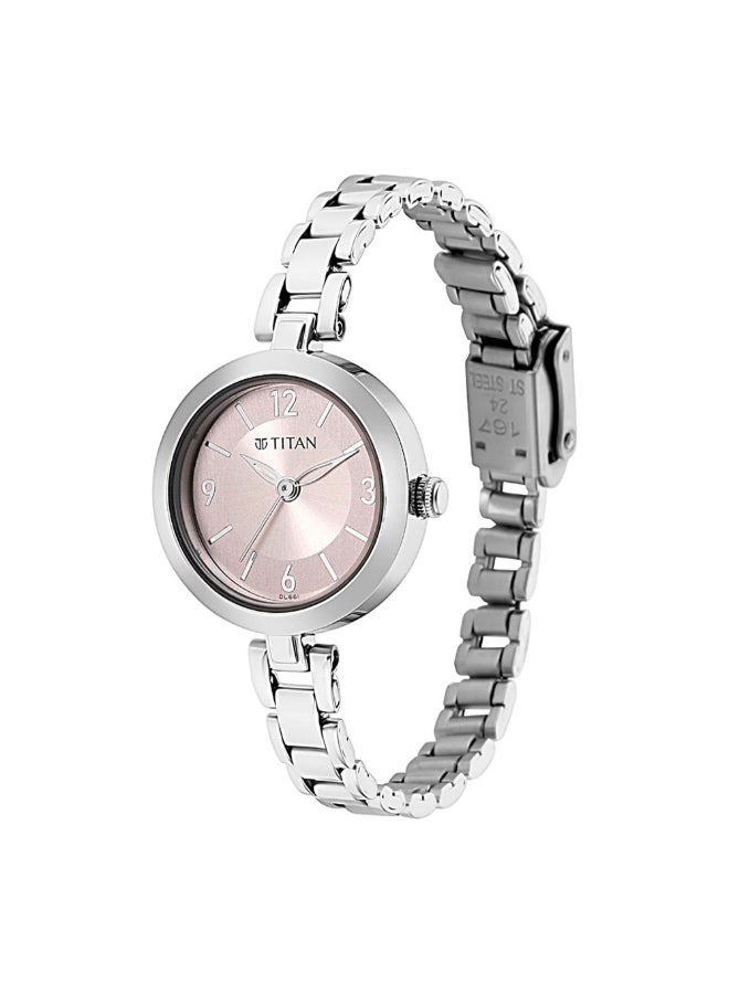 TITAN Analog Pink Dial Women's Watch-2598SM06  - Image 2