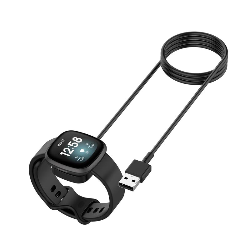 كابل شحن لساعات USB، وحدة شحن، كابل طاقة لـ Versa3 / 4 لـ 2 - Image 4