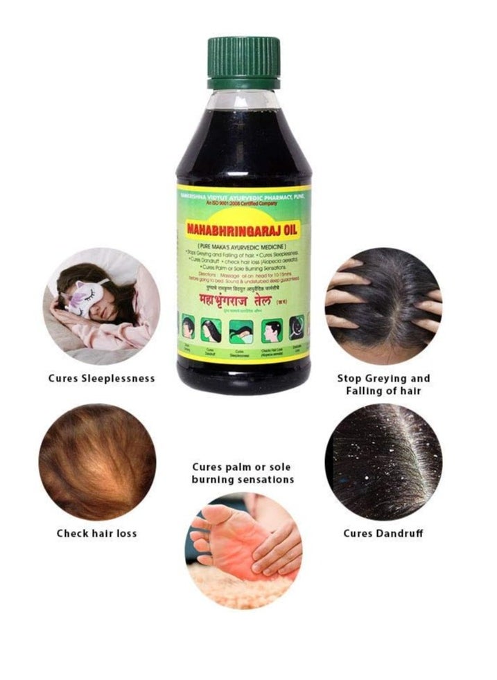 Mahabhringraj Ramakrishna Pharma Scalp Massaging Oil, 200 ml - pzsku/Z7D46089D340E91DFDECFZ/45/_/1737519898/e2cf609d-c8e6-4ca3-b227-d79bc458a6d6