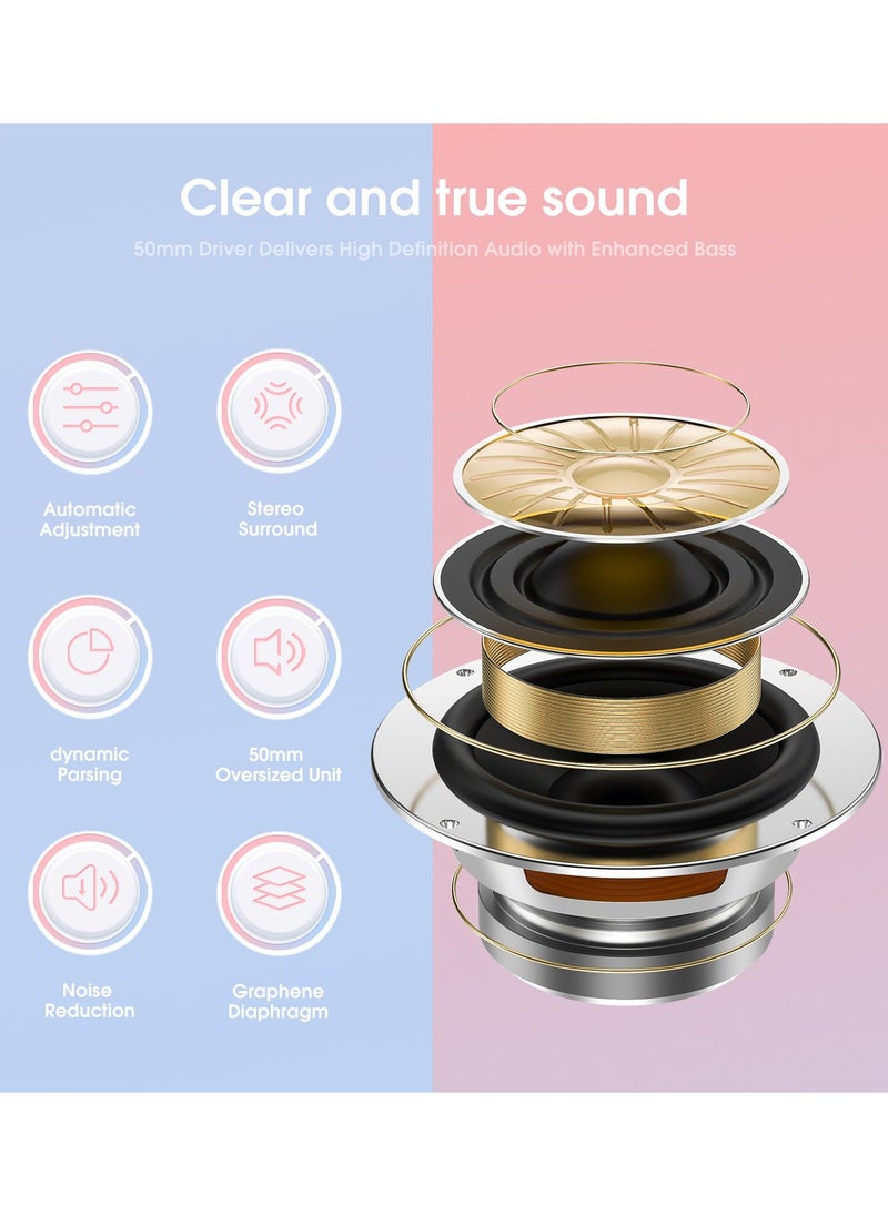 onikuma X15 Pro Wired Gaming Headphones with RGB LED Light Flexible Mic 7.1 Surround Stereo Music Headset for Compute PC Gamer - Image 3