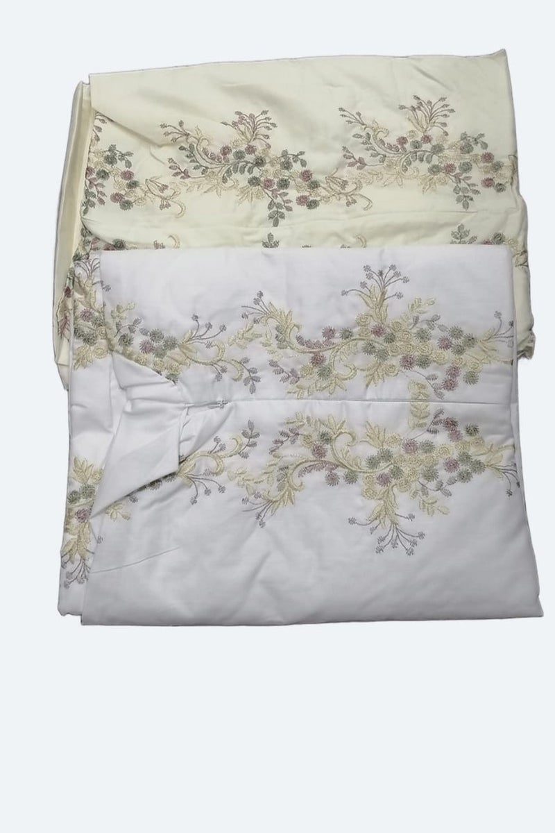 2 embroidered cotton prayer shawls, very soft and comfortable, includes a veil, covers the entire body, one size fits all