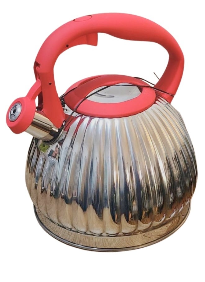 Happy Home 3L Stainless Steel Kettle with Whistle  - Image 1