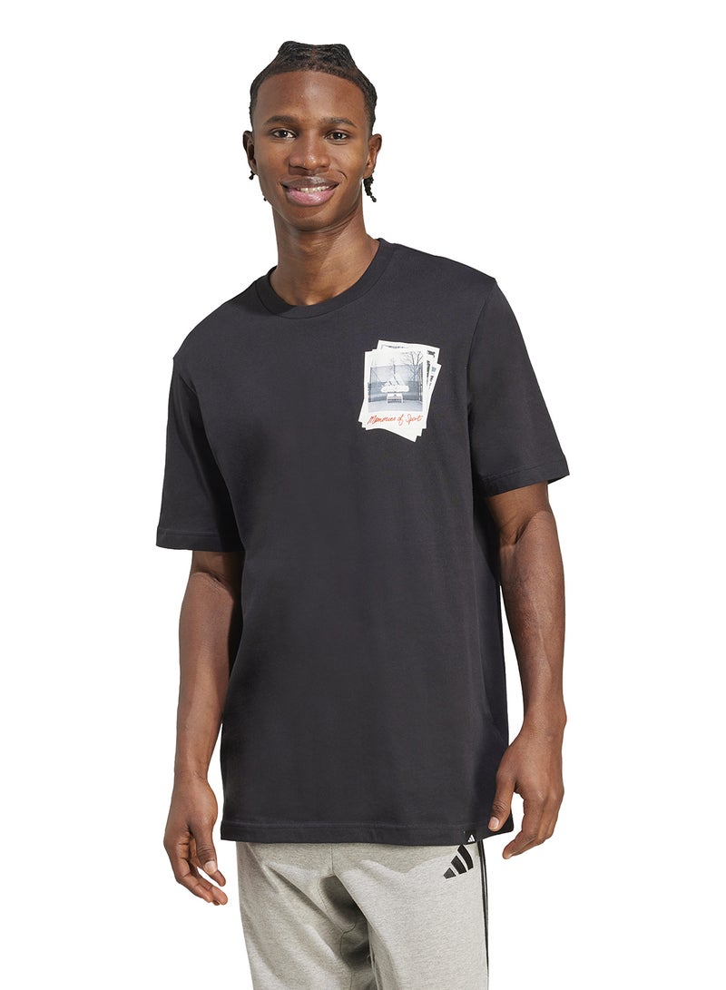 adidas تيشيرت رياضي بطبعة ذكريات الرياضة - Image 1