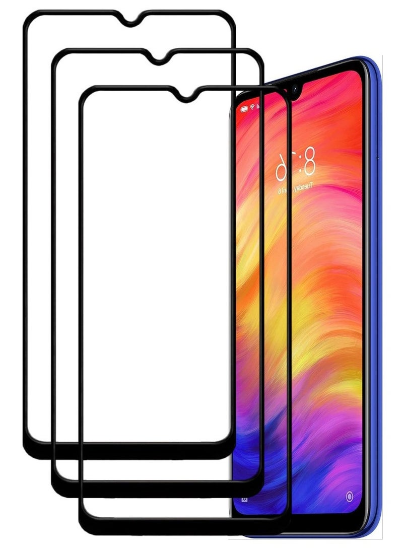 ACLIX 3 Pieces Antistatic ESD Dustproof Premium Quality High Definition Tempered Glass Screen Protector Designed For Xiaomi Redmi Note 7 - Image 1