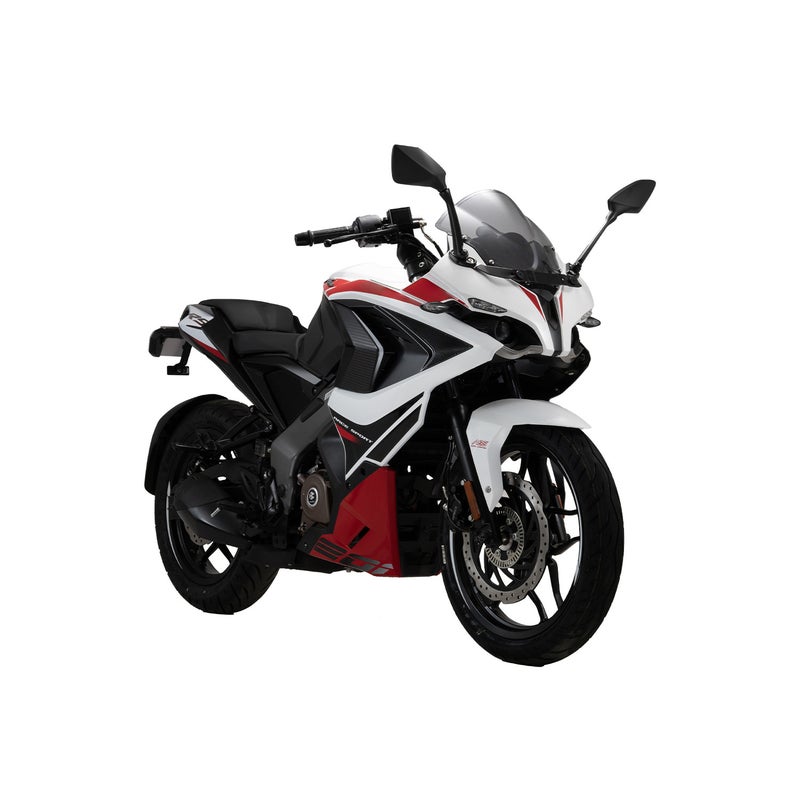 بولسار دراجة نارية Pulsar RS200 ABS – أبيض لؤلؤي معدني |
200 سي سي | نظام فرامل ABS | محرك مبرد بسائل | تصميم رياضي | حقن وقود | أداء عالي - Image 1