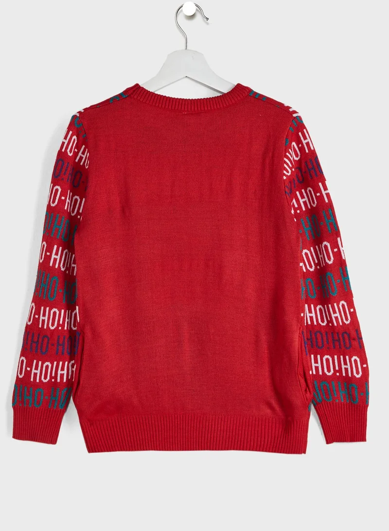 Disney Kids Donald Duck Christmas Sweater