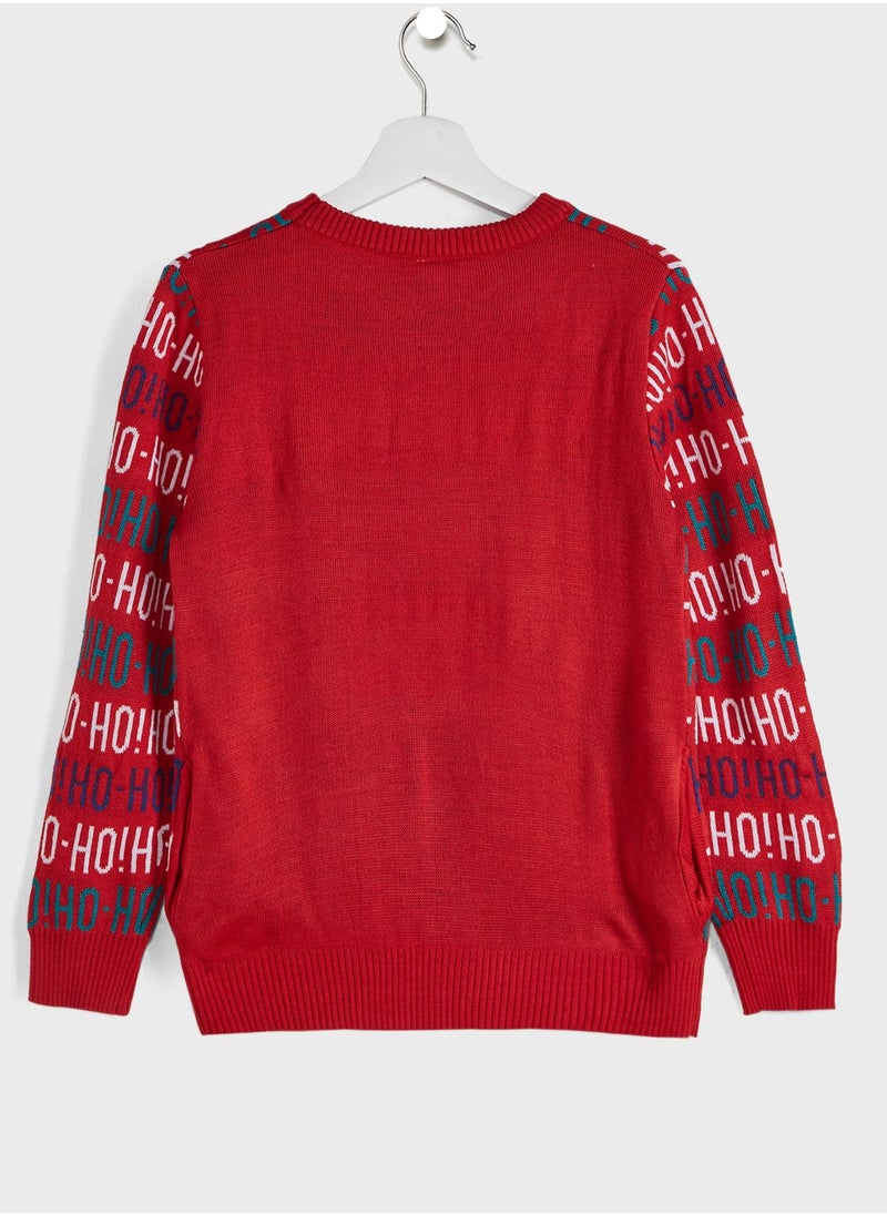 Disney - Kids Donald Duck Christmas Sweater - Image 1