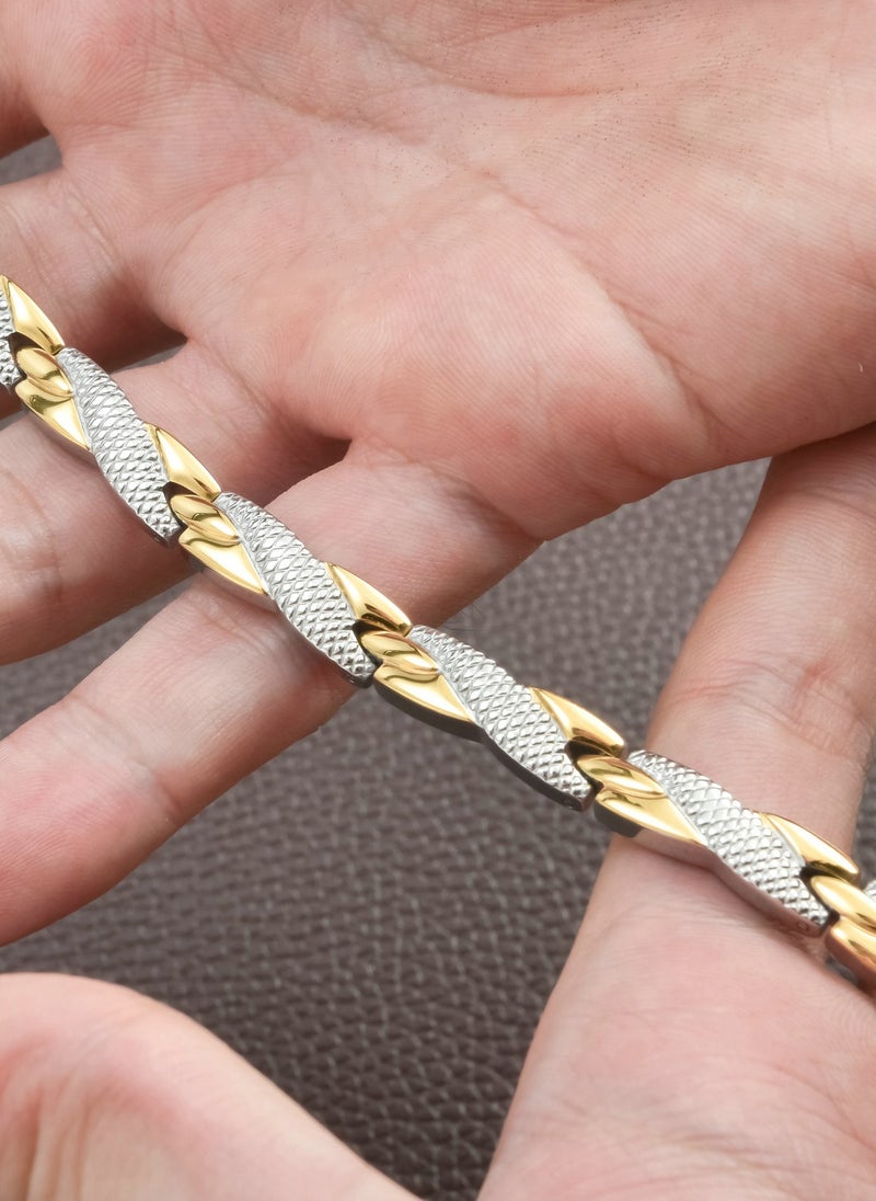 Couple magnetic bracelet, personalized stainless steel bracelet, romantic pairing gift prepared for him and her, Ramadan wedding gift - Image 3