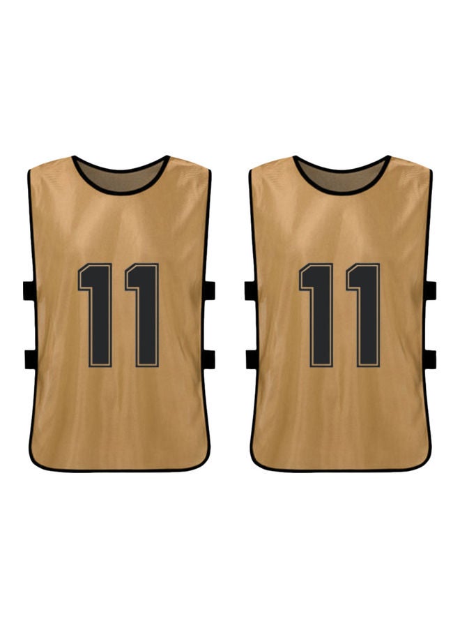 Generic 12-Piece Adult Style Double-Sided Printing Number 1-12 Team Vest - Image 5