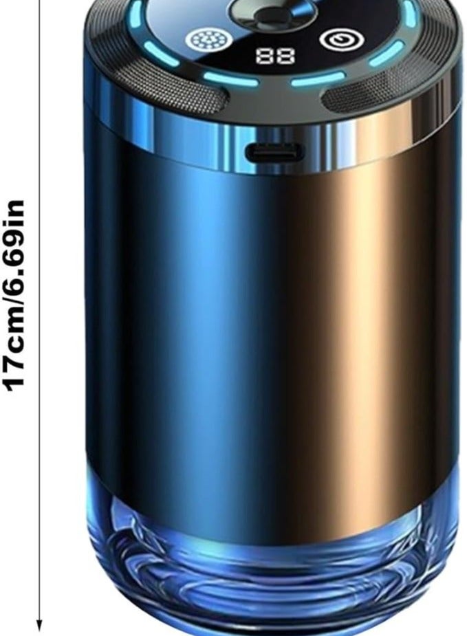 Car aromatherapy machine - 5 modes. Humidifier essential oil diffuser - A long-lasting car diffuser that can be used in the car interior, home office, and bedroom to eliminate car odors. - Image 5