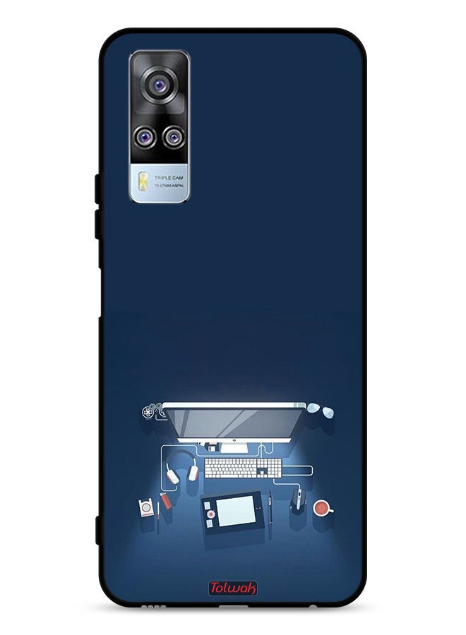 Tolwak vivo Y53s 4G Protective Case Cover Computer Desk Art - Image 1