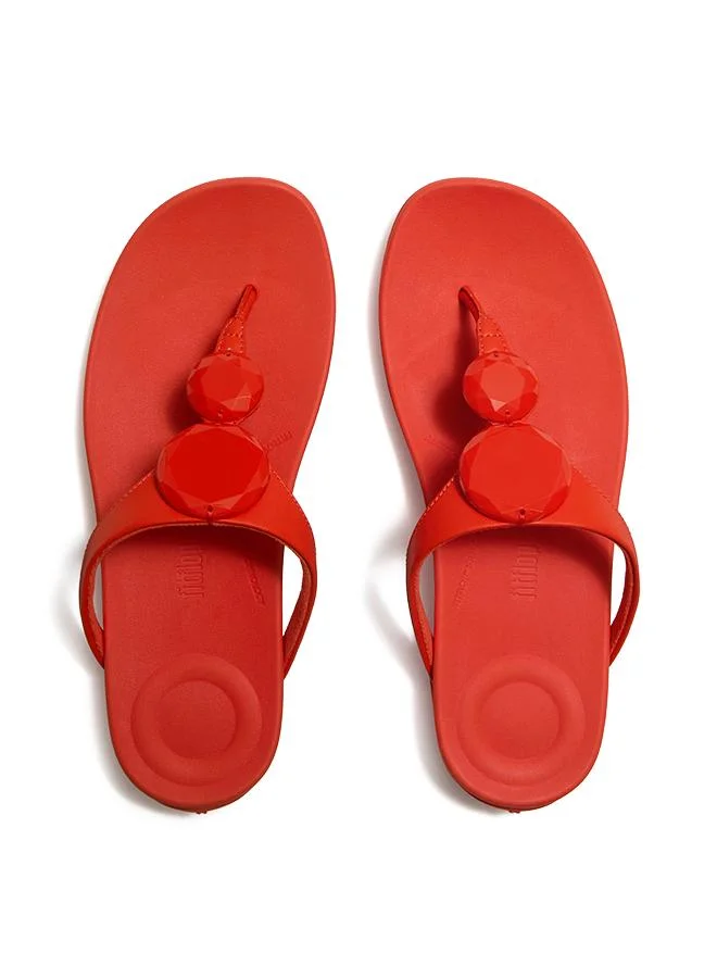 Fitflop SOLAY TOE POST – BIG RESIN ADORNMENT