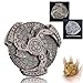 FLUEFOWL Shadow Roulette Dice Spinner for DND Dice Set Dragon Metallic DD Dice with Gift Case for DND Game RPG Role Playing Table Game Gifts Bloodstain - Image 2