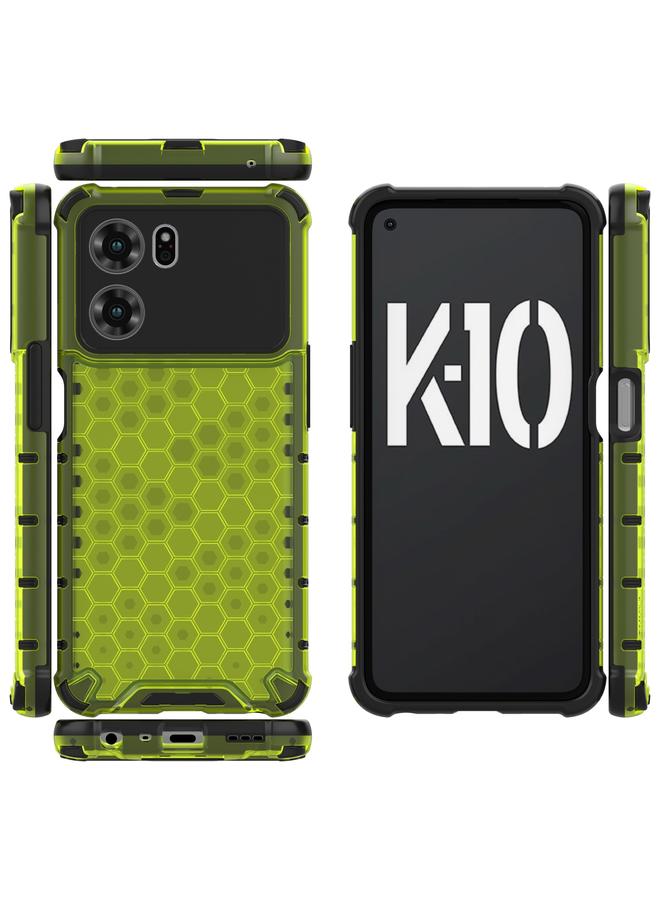 اس-توب جراب لهاتف OPPO K10 5G، مصنوع من مادة PC + TPU، مقاوم للصدمات، بتصميم خلية النحل، الصين - Image 3