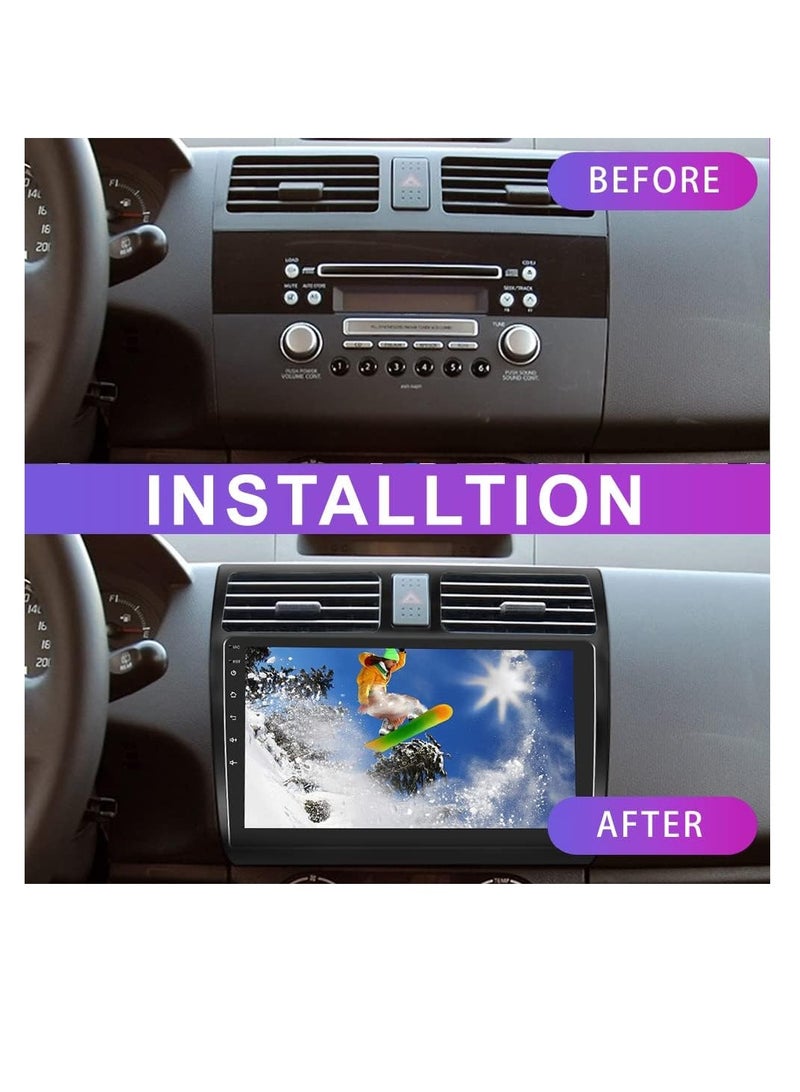 Android Screen For Suzuki Swift 2005 To 2010 2GB RAM 32GB Memory Support Apple Carplay Android Auto Full HD Touch Screen 10 Inch built In Bluetooth USB Radio WiFi Play Store Backup Camera included - Image 2