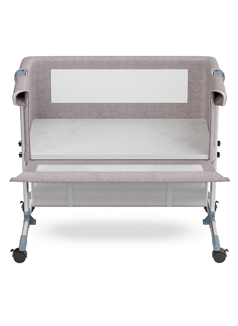 سرير أطفال بجانب السرير مع ناموسية - عاجي، 95x60x80 سم - pzsku/Z7D47A79BABE51C164B11Z/45/_/1705470666/15b6fd06-7a3b-4472-b86e-5f7022ef3ce4
