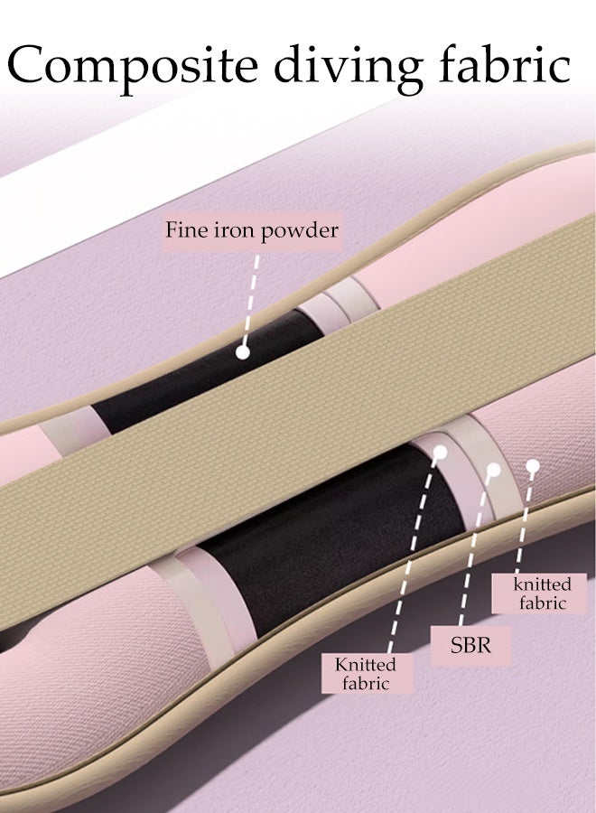 DUNISO طقم أوزان رملية قابل للتعديل 2 قطعة لتدريب القوة مع حزام للأذرع والساقين (0.75 كجم × 2) - Image 5